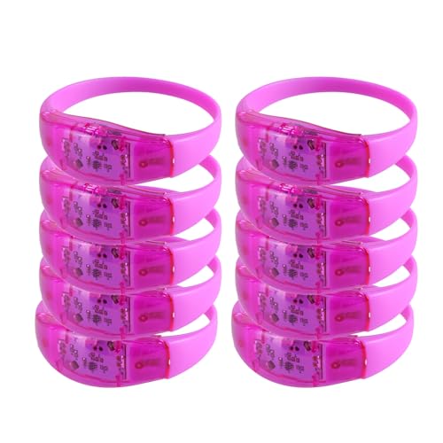 Bandes LED pour les fêtes pour briller la nuit avec un bracelet silicone réglable