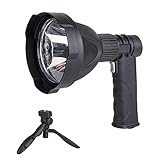 Material: pvc NINGWANG 300M Linterna LED Recargable de Alta Potencia Al Aire Libre Que Acampa Caza LáMpara de Mano Proyector PortáTil Foco Reflector Linterna Reflector