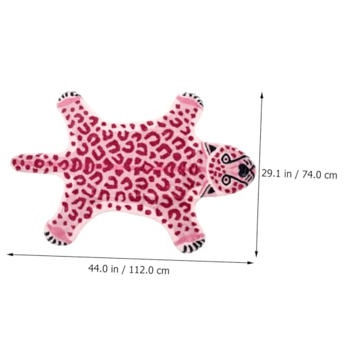 Tapis pour animaux en polyester imprimé animal dos technique antidérapant - 3