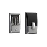 Residential BE489WBCCEN625 Century Encode Smart WiFi Deadbolt with 12351 Latch and 10116 Strike Bright Chrome Finish