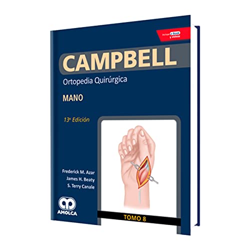 Portada de Campbell Ortopedia Quirurgica : Mano + E-Book y Videos