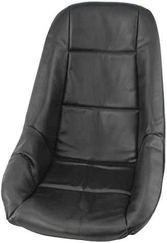 Speedway Motors Sportsman Economy Fiberglass Bucket Seat and Cover, Designed for Roadsters, Dune Buggies and Sports Cars, Lightweight Universal Style Fiberglass Seat