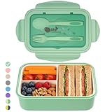 BIBURY Lunch Box, Bento Box mit 3 Fächern