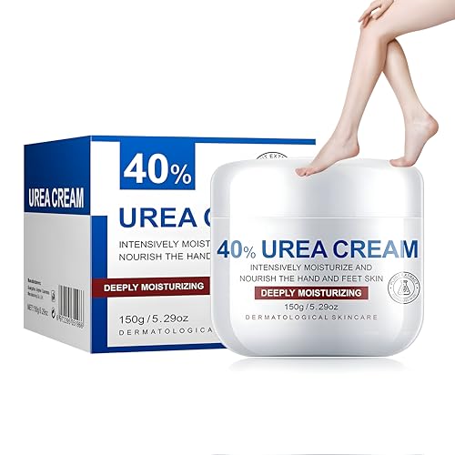 Crema Urea 40%,Crema Pies Urea,Cream Pies Secos Y Agrietados,Cream Hidratante Para Foot Secos Y Agrietados,Manos,Codos,150g,Elimina Callos,Hidrata Talones Y Suaviza La Piel