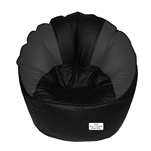 RnS Rest 'n' Sleep Bean Bag Mudda Chair Filled with Beans for Living