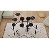 NU-X | DM-110 Digital Drum Kit Compact Electric Drum Set with Mesh Heads & Bluetooth USB Audio Interface Drum Touch App for Deep Editing Dual-Zone Pads & Kick Drum Ideal for All Levels #1