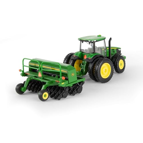 image for ERTL John Deere 7215R Tractor with 1590 Grain Drill Replica - 1:64 Sca