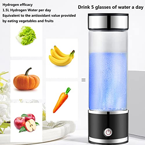 Bouteille d'eau hydrogène portable PAHION 350ML pour gourde générateur d'eau riche