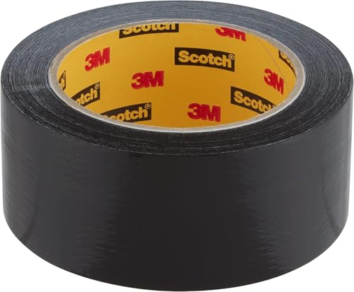 Image of Scotch Universal Duct Tape Black 25m x 48mm, 6 Units per Case