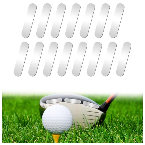 flintronic Lead Tape Golf, 15 Pcs Ruban de Plomb Lestées, 3 Grammes par Pièce, Bandes Bande Plomb AdhéSives, pour Protéger Le Bord de la Pagaie, Augmenter Le...