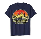 Vintage Los Alamos New Mexico NM Mountains Hiking Souvenir T-Shirt