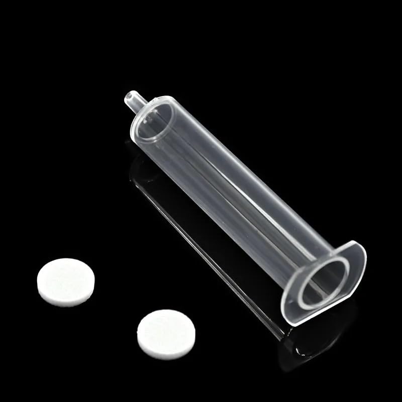 Cartuchos SPE vacíos 10 piezas 1-12 ml con fritas de PE | For extracción de laboratorio HPLC(6mL)