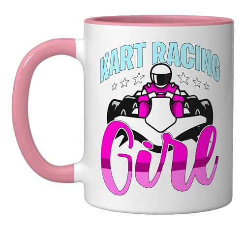 Kart Racing Girl Open Wheel Loves Race Track Kart Racing