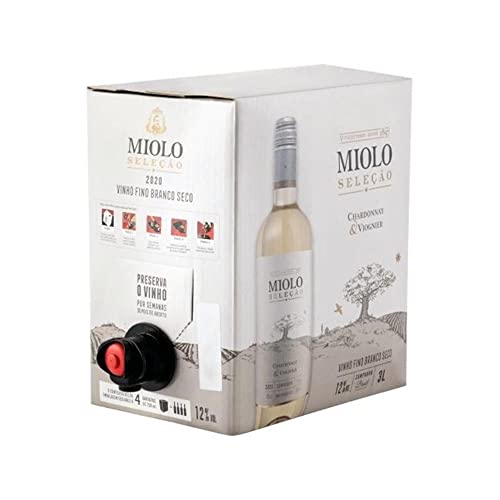 Vinho Miolo Seleção Chardonnay/Viognier Bag 3 Litros