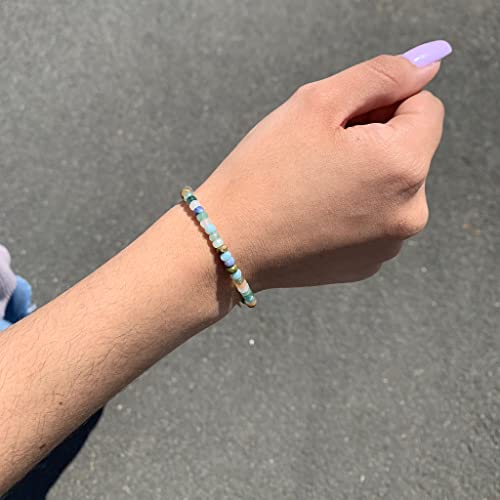 Chan Luu Single Wrap Beaded Bracelet In Multicolor Stones And Gold Vermeil #TOP3