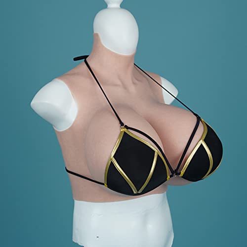 Gorge Soutiens Gorge Mastectomie Faux Seins prothétiques Rempli Coton Z Cup Crossdresser Silicone Poitrine Transgenre Prothèses Mastectomie supérieure Transsexuels Cover