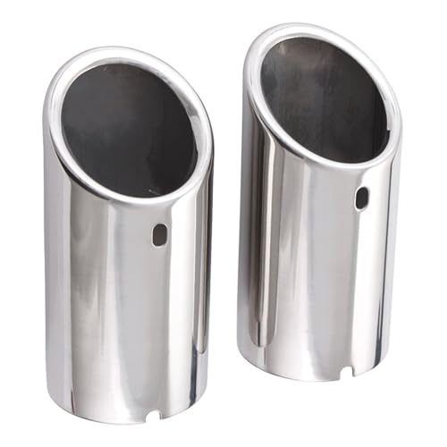 Embouts d'échappement pour VW Jetta 6 MK6 2.0TDI 2.5 de 2011 à 2014, double canule en acier inoxydable
