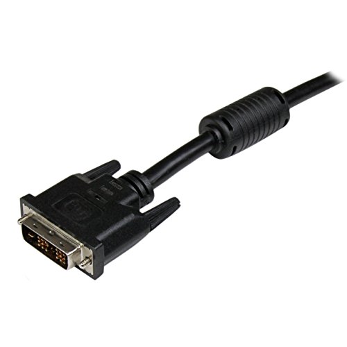 StarTech.com DVI Cable - 15 ft - Single Link - Male to Male Cable - 1920x1200 - DVI-D Cable - Computer Monitor Cable - DVI Cord - DVI to DVI Cable (DVIDSMM15) - Thumbnail 3