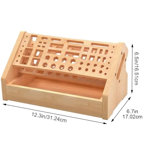 Support tournevis bois pour éviter la perte de vos outils - 8