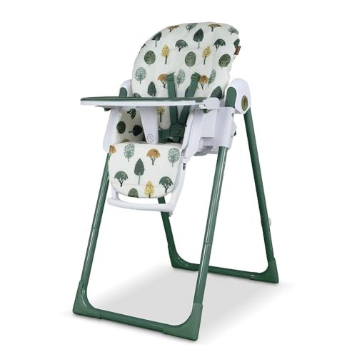 Cosatto Pip Adjustable Baby Highchair | Toddlers - Birth to 15kg | Compact, Foldable, Lightweight, 7 Height Positions, Padded Seat, 5 Point Harness, Cup Holder, Dishwasher Safe, Easy Clean (Faraway)
