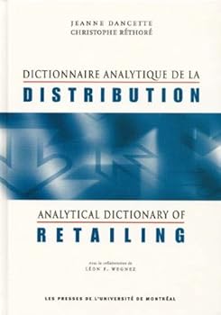 Hardcover DICTIONNAIRE ANALYTIQUE DE LA DISTRIBUTION [French] Book