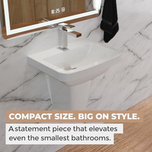 Image of Somany Jupiter Wall-Mount Wash Basin 500x400 mm - White