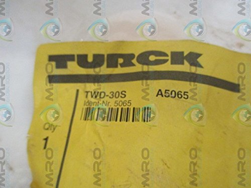 TURCK TWD-30S 1-1/4" - 11 1/2 NPT Outer Thread, 30MM Dia, A5065 - Fitting, M30 Inner Thread, POLYOXYMETHYLENE