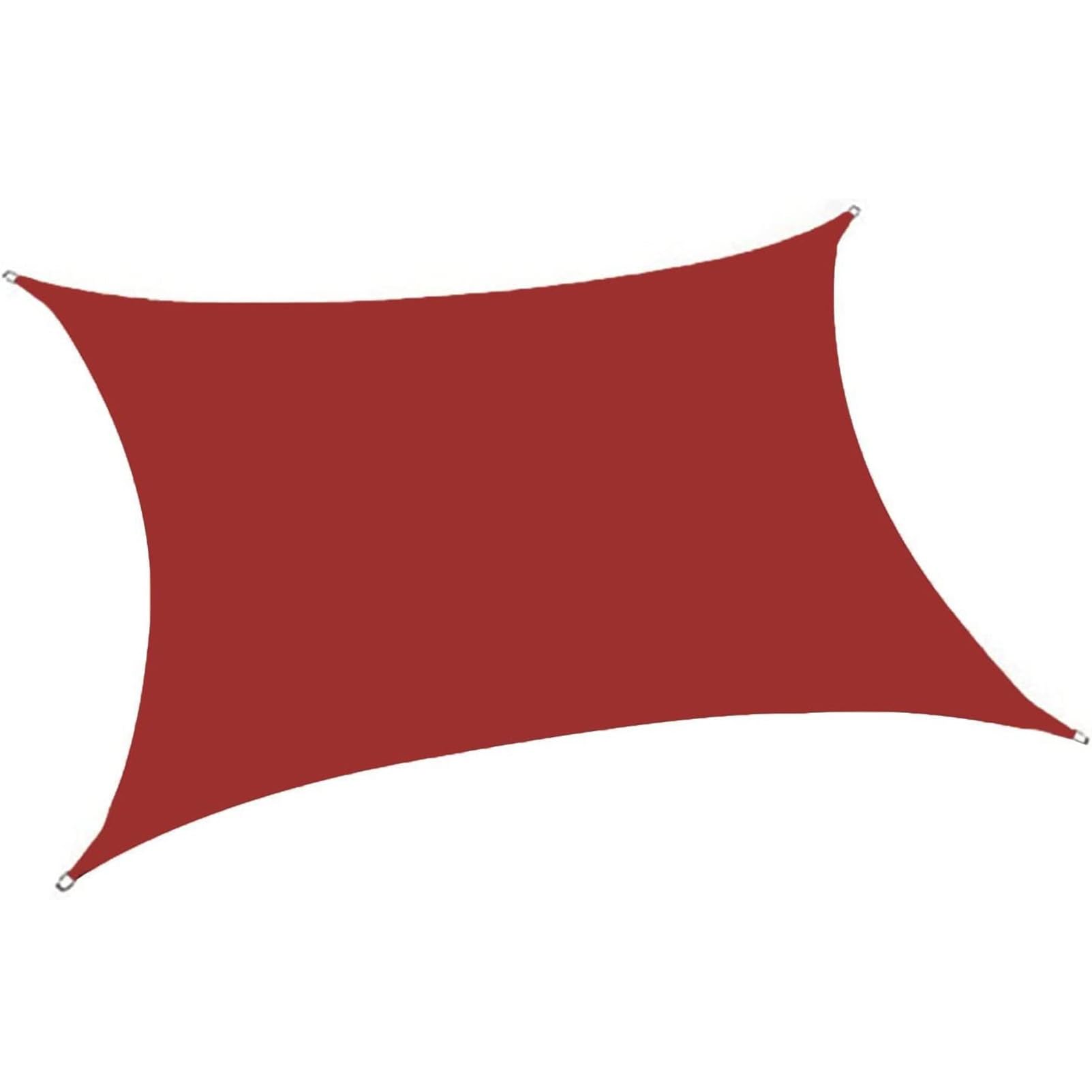 7x8ft Rectangle Waterproof Sun Shade Sail for Patio and Deck, Double Stitched, Rip-Resistant, Uv-Block, Shade Sails for Patios Waterproof