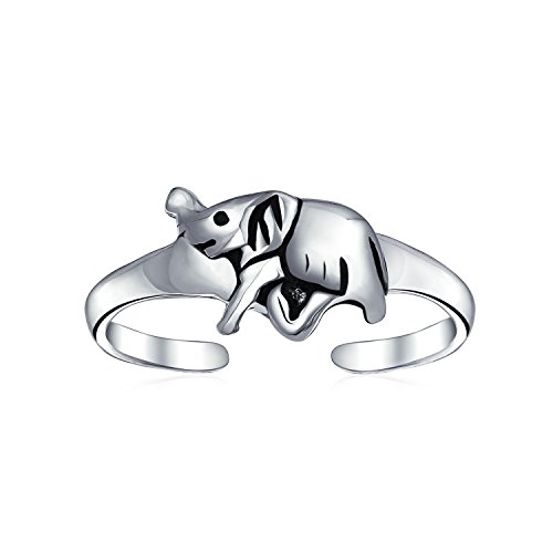 Anillo de dedo del pie con elefantes de la suerte, el regalo celta ideal 3