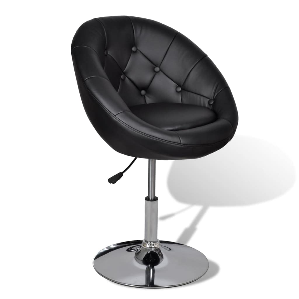 Tabouret de bar noir Chesterfield pour sublimer votre cuisine moderne