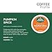 Green Mountain Coffee, Pumpkin Spice, Single-Serve Keurig K-Cup Pods, Light Roast Coffee, 48 Count (2 Boxes of 24 Pods)