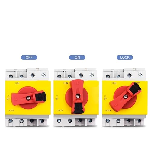 Interrupteur de circuit rotatif haute performance 1200V 32A pour PV - 3