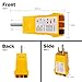 Outlet Tester with Electrical Receptacle Test,Socket Tester for North American Outlets (Yellow)