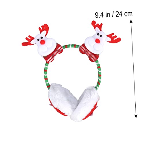 Orejeras navideñas infantiles para el camino al colegio en invierno 7