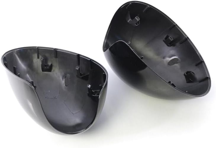 Side Door Mirror Covers with Manual Model Carbon Fiber, 2007-2013 Compatible with Mini R55 Clubman R56 Hatchback R57 Convertible R58 Coupe R59 Roadster, Pair Wing Mirror Housing Covers