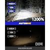 AUTOONE 9012 LED Bulb, 1200% Brighter, 3 Min Quick Install, 20 Years Lifespan, No Flicker, 99% Compatibility