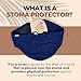 SIIL Stoma Guard Shield (Beige) for Ostomy bags | Protect your Colostomy Bags & Ileostomy supplies with Stoma Protector | Stoma Cover - Made In Europe