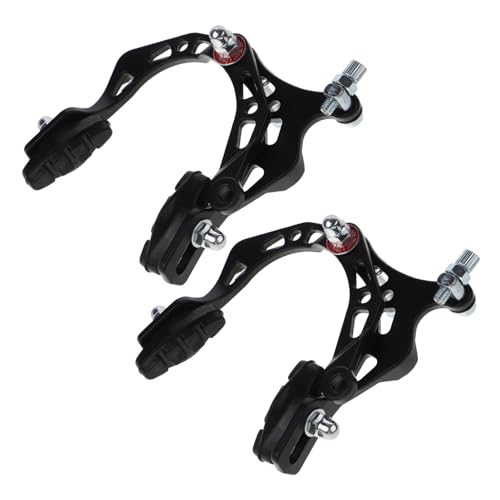 BELLIFFY 2pcs Bicycle Brake Calipers Professional Aluminum Alloy Replacement Pads for Mountain and Road Bikes