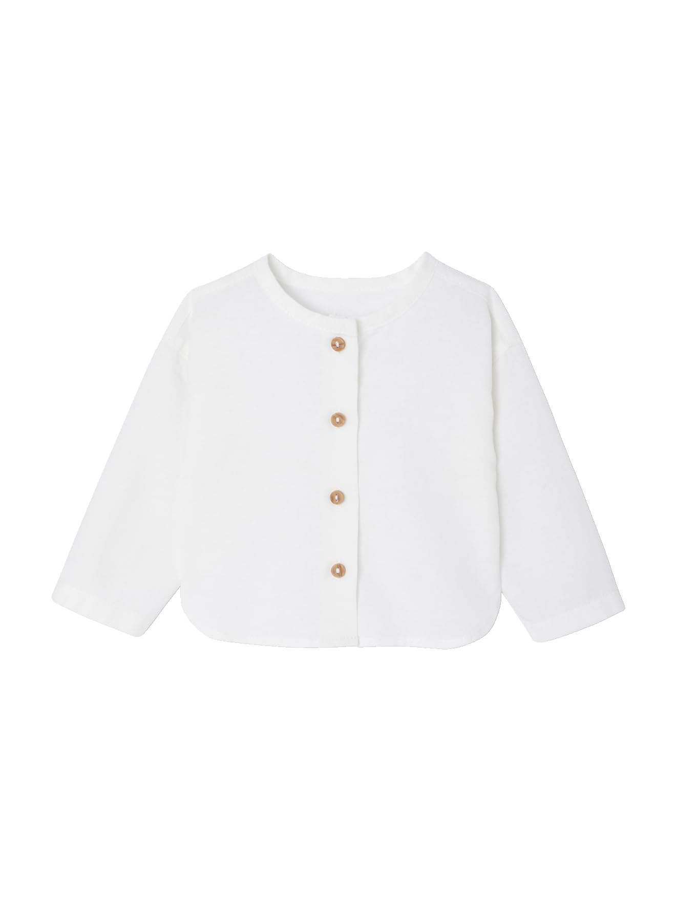 VERTBAUDET Ensemble bébé naissance cérémonie chemise salopette en lin et coton