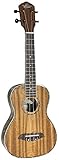 Oscar Schmidt OU5K-A Concert Ukulele, Natural Koa with Gig Bag
