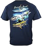 Fish Scales | Tuna Time Off Shore Fishing T Shirt BTB2377XXL