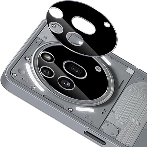 Image of Xmon Back Camera Lens Protector for Nothing Phone 3A Pro (1 Pack) Premium Camera Glass Protector Guard, Anti-Scratch, Ultra-Clear, Easy Installation