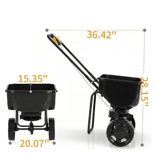 Esparcidor de Césped Broadcast Spreader 70lb miniatura 2