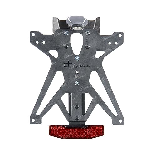 Support de plaque LIGHTECH réglable noir Honda CBR1000RR-R Fireblade moto