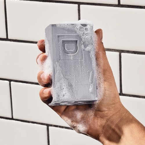 Image of Duke Cannon Supply Co. Big Brick of Soap Bar, Frontier 40 - Fresh Cut Pine, Leaf & Leather, Campfire & Midnight Swim, Extra Large, Masculine Scents, 10 oz. (Variety, 4 Pack)