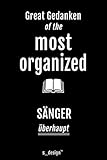  Notizbuch für Sänger / Opern-Sänger / Musical Sänger: Originelle Geschenk-Idee [120 Seiten kariertes blanko Papier]