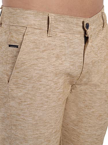 Image of Majestic Man Men's Slim Fit Mid Rise Casual Comfortable Trousers