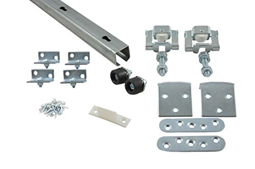 Preisvergleich Produktbild HBS Gelb Zimmerschiebetürbeschlagset bis 40 kg 155 cm Laufschienenlänge, 15 Stück