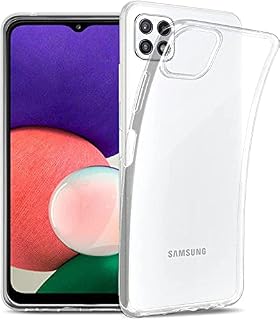 KP TECHNOLOGY Galaxy A22 5G - Clear Case Thin Transparent Silicone Gel Cover for Samsung Galaxy A22 5G