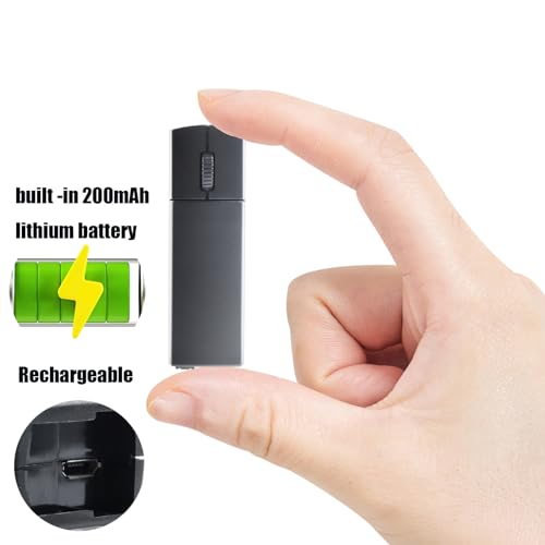 Wireless Mini Finger Mouse, Silent Dual-Mode Bluetooth & 2.4GHz, Ergonomic, Portable PC Mouse with Case, Compatible with MacBook, Chromebook - Thumbnail 4